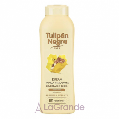 Tulipan Negro Vanilla & Macadamia Shower Gel    