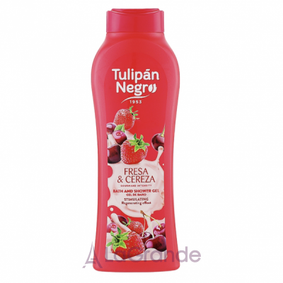 Tulipan Negro Strawberry & Cherry Shower Gel    
