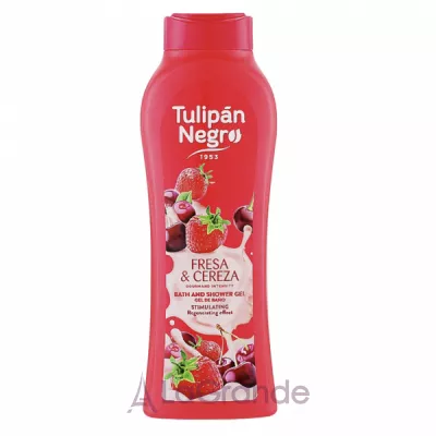 Tulipan Negro Strawberry & Cherry Shower Gel    