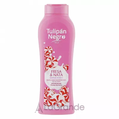 Tulipan Negro Strawberry Cream Shower Gel    