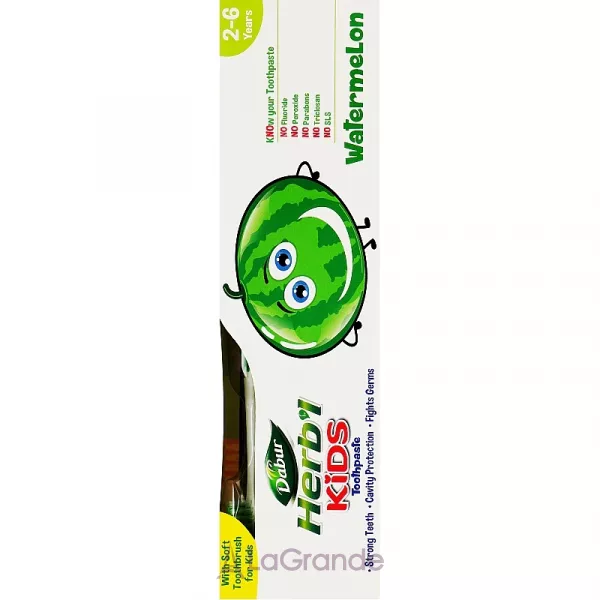 Dabur Herb'l Kids Watermelon (toothpaste/50g + toothbrush/1pcs + gift) ���� ��� ���� 