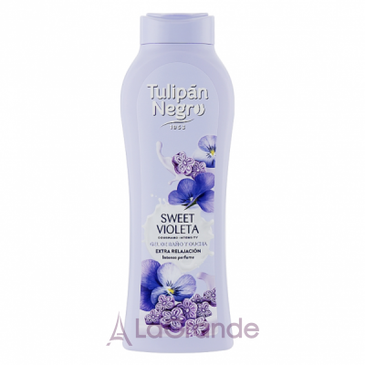 Tulipan Negro Sweet Violet Shower Gel    