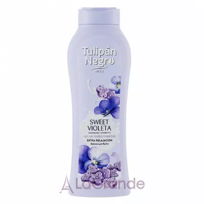 Tulipan Negro Sweet Violet Shower Gel    