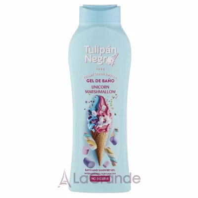 Tulipan Negro Yummy Cream Edition Marshmallow Unicorn Bath And Shower Gel    