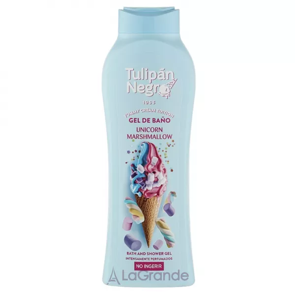 Tulipan Negro Yummy Cream Edition Marshmallow Unicorn Bath And Shower Gel ���� ��� ���� 