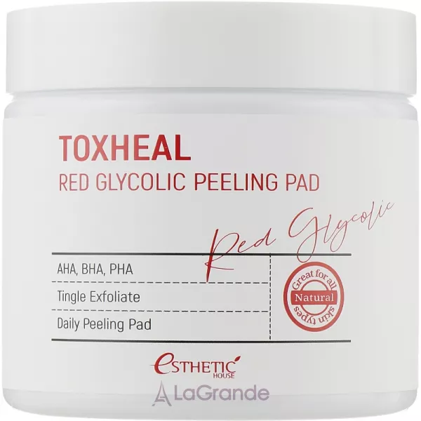 Esthetic House Toxheal Red Glycolic Peeling Pad ����������� �����