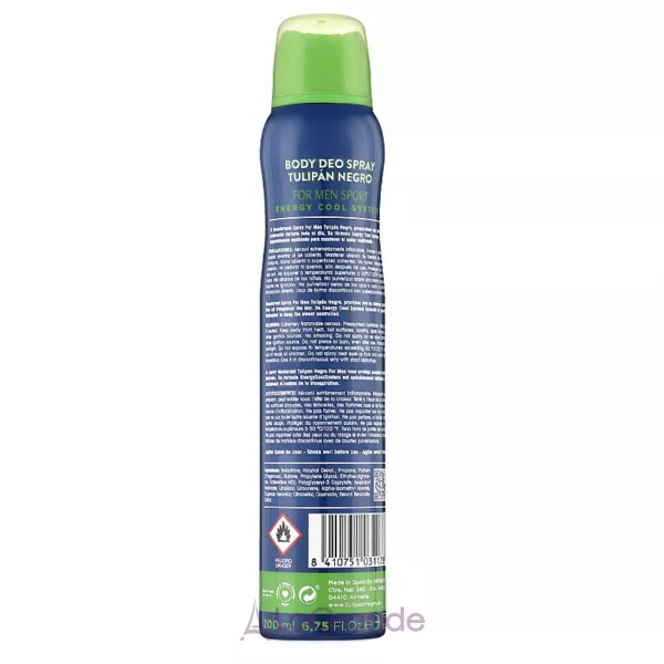 Tulipan Negro For Men Sport Deo Spray ����������-����� ��� ������