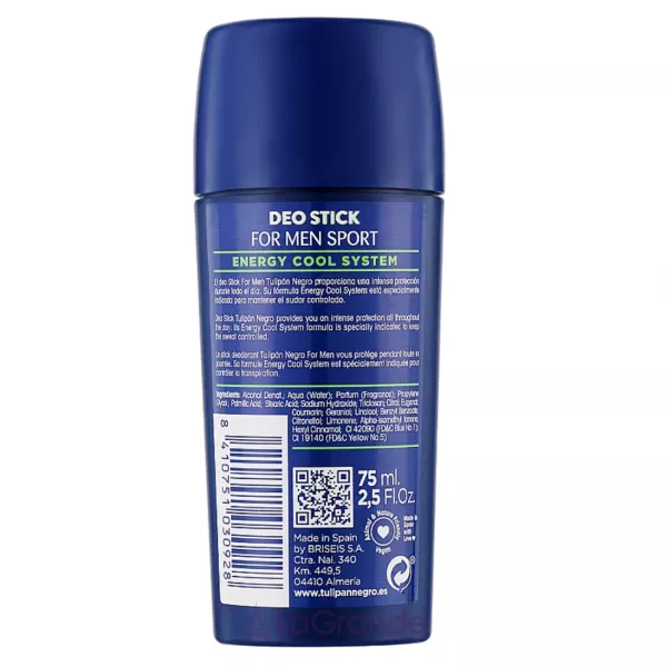 Tulipan Negro For Men Sport Deo Stick ����������-���� ��� ������