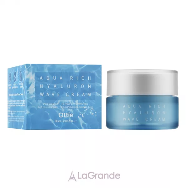 Ottie Aqua Rich Hyaluron Wave Cream ����-���� ��� ���� � ���������� ������������ �������