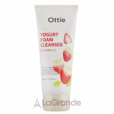 Ottie Fruits Yogurt Foam Cleanser Strawberry ϳ     