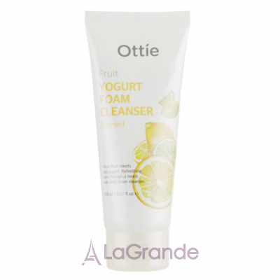 Ottie Fruits Yogurt Foam Cleanser Lemon      
