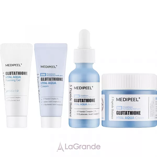 Medi-Peel Hyal Aqua Multi Care Kit ���� (cr/50ml + cr/15ml + amp/30ml + gel/15ml)