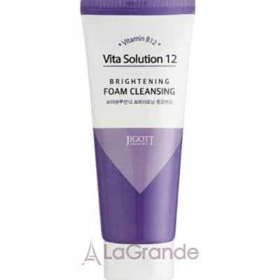 Jigott Vita Solution 12 Brightening Foam Cleansing    