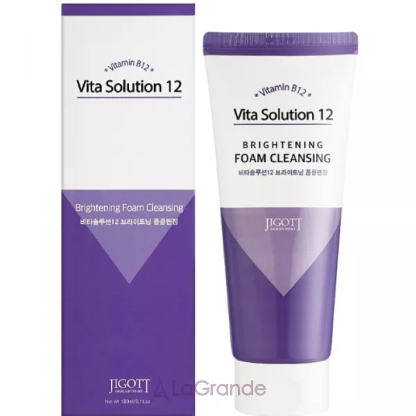 Jigott Vita Solution 12 Brightening Foam Cleansing ������������ ���� ��� ��������