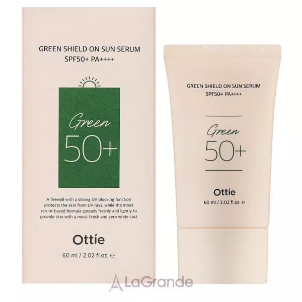 Ottie Green Shield On Sun Serum SPF50+ PA++++ �������������� ����� ��� �������������� ����
