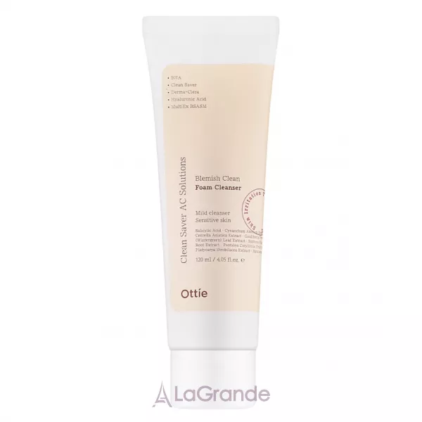 Ottie Blemish Clean Foam Cleanser ��������� ����� ��� ���������� ����