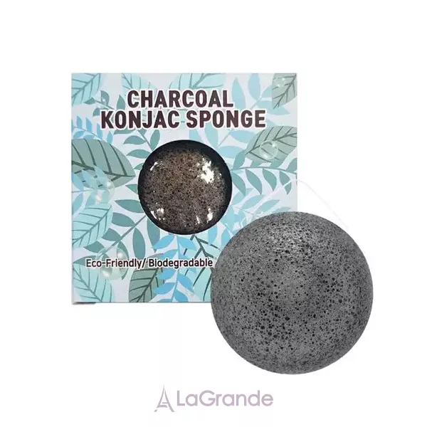Trimay Charcoal Konjac Sponge ����� ������� � ��������� �����