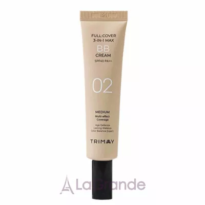 Trimay Full Cover 3-in-1 Max BB Cream SPF40 PA++  BB      