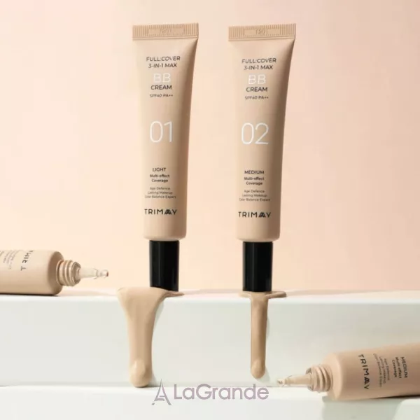 Trimay Full Cover 3-in-1 Max BB Cream SPF40 PA++ �������������������� BB ���� � ���������� �� ����������� ��������