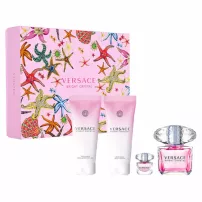 Versace Bright Crystal ����� (��������� ���� 90 �� + ��������� 5 �� + ������ ��� ���� 100 �� + ���� ��� ���� 100 ��)