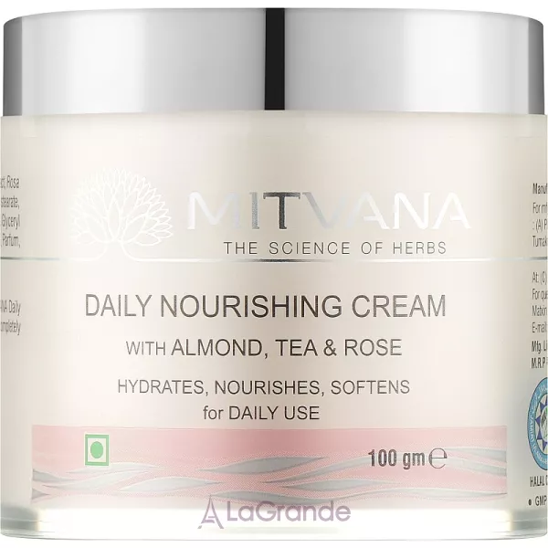 Mitvana Daily Nourishing Cream with Almond,Tea & Rose ���� ��� ���� �����������