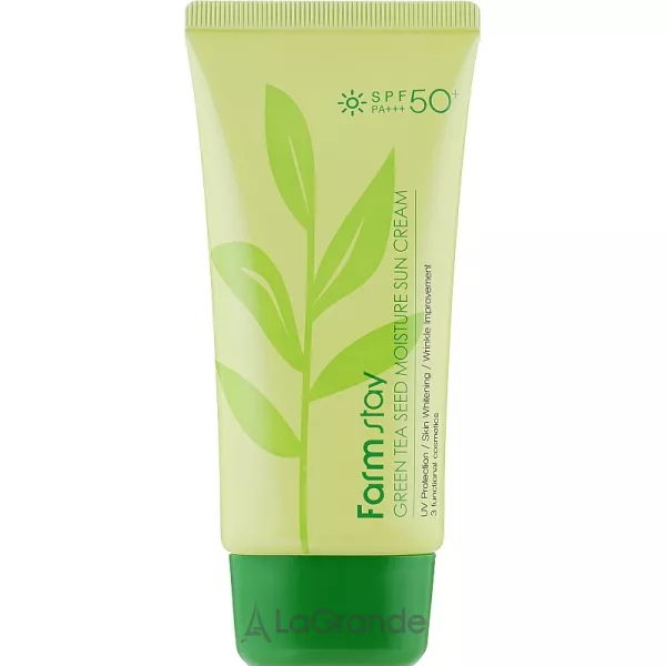 FarmStay Green Tea Seed Moisture Sun Cream SPF50 �������� �������������� ����