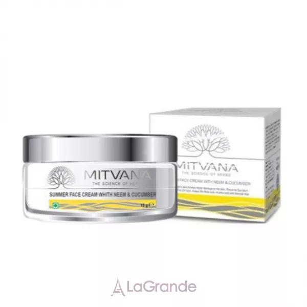 Mitvana Summer Face Cream With Neem & Cucumber ���� ����� ��� ������� � ����� �� ������