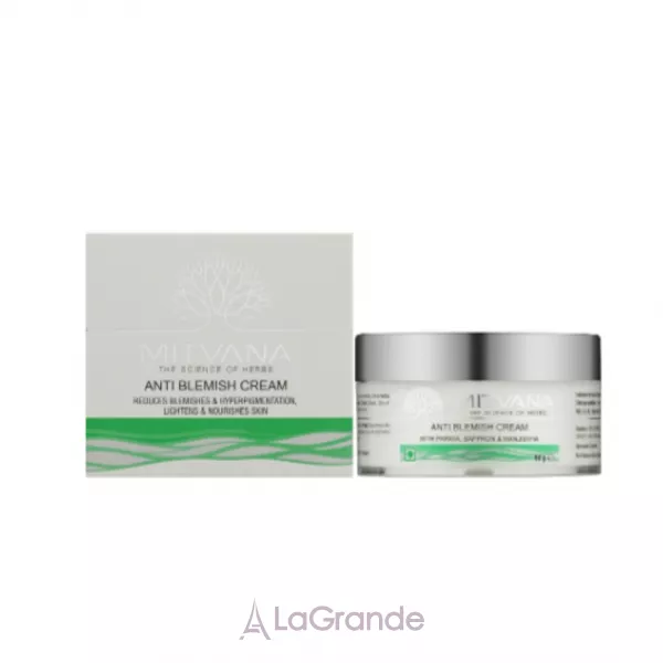 Mitvana Anti Blemish Cream with Papaya, Saffron & Manjistha ���� ������ ������������� ����
