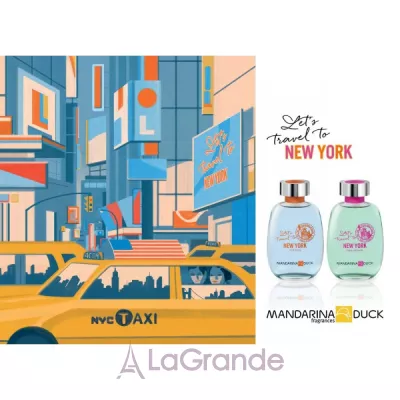 Mandarina Duck Let's Travel To New York For Woman  