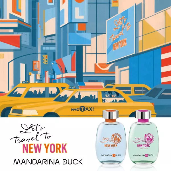 Mandarina Duck Let's Travel To New York For Woman �������� ���� (������)