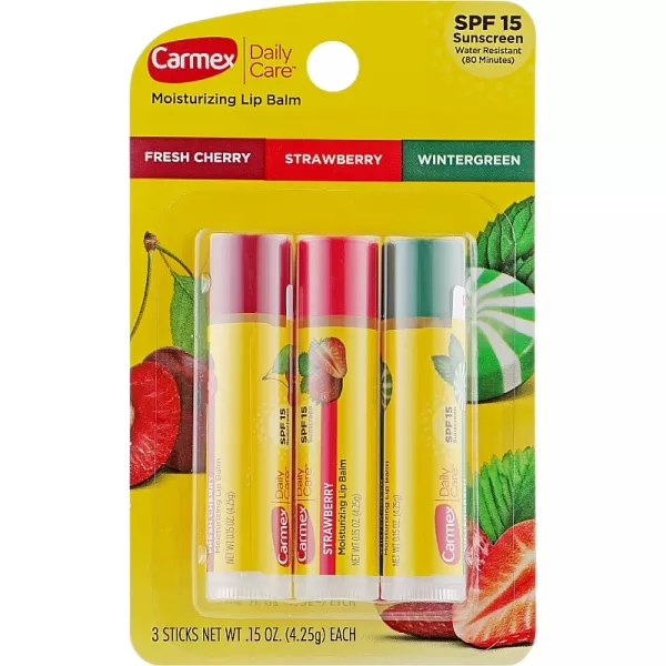 Carmex 3-Pack Sticks ����� ��������� ��� ��� (l/balm/3�4.25 g)