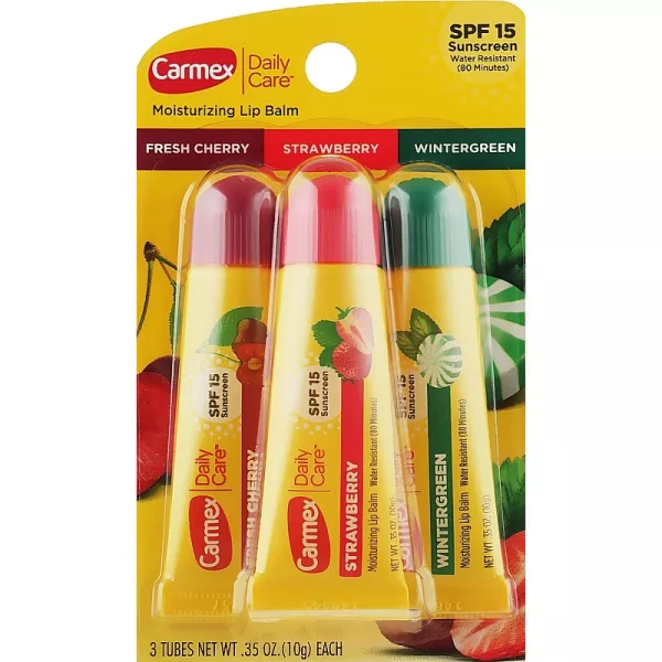 Carmex 3-Pack Lip Balms ����� ��������� ��� ��� (l/balm/3*10 g)