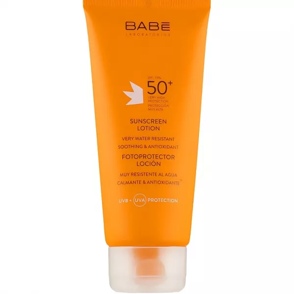 Babe Laboratorios Sun Lotion �������������� ������ � ����� ������� �������� ������ SPF 50+ � �������������� ��������� ������������