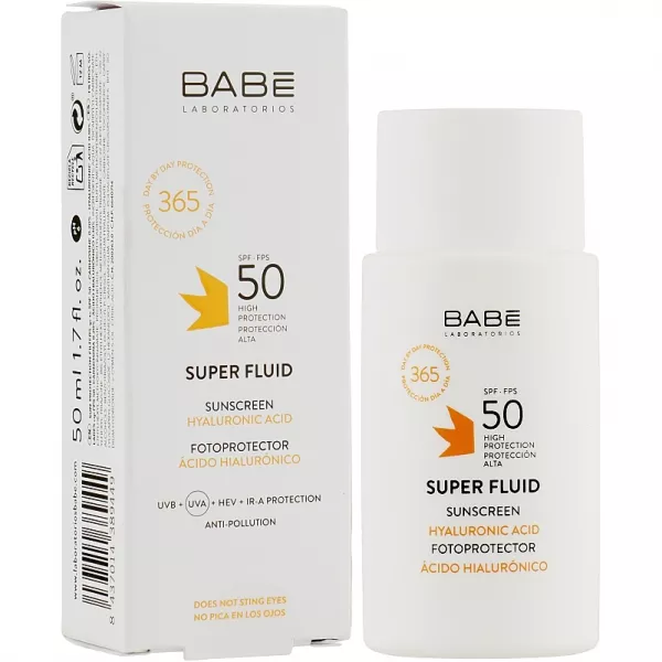Babe Laboratorios Super Fluid SPF 50 �������������� ����� ����� SPF 50 ��� ���� ����� ����
