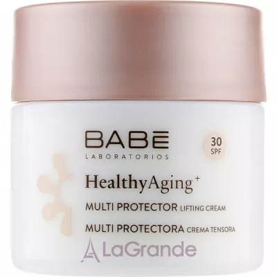 Babe Laboratorios Healthy Aging Multi Protector Lifting Cream      DMAE  SPF 30