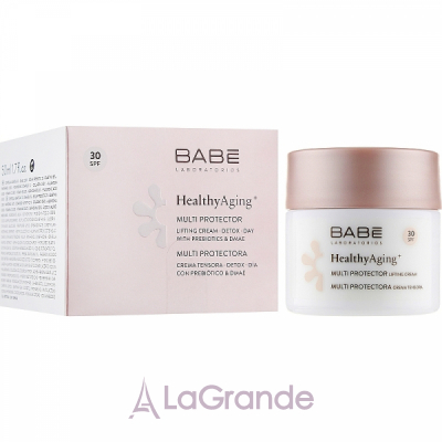 Babe Laboratorios Healthy Aging Multi Protector Lifting Cream      DMAE  SPF 30