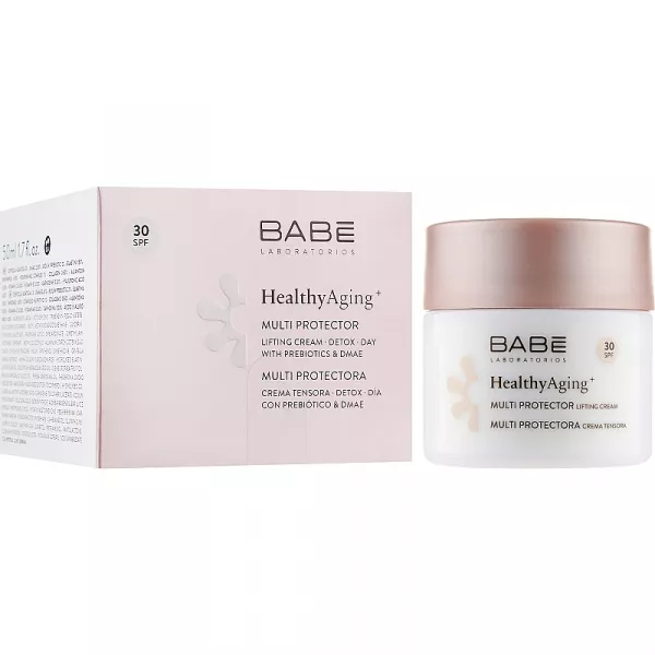 Babe Laboratorios Healthy Aging Multi Protector Lifting Cream ������� �������������� ������� ���� c DMAE � SPF 30
