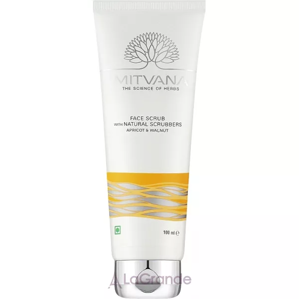 Mitvana Face Scrub With Natural Scrubbers Apricot & Walnut ����� ��� ���� ����������� � ��������� � ������� ������