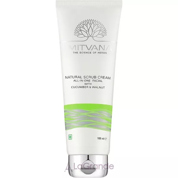 Mitvana Natural Scrub Cream with Cucumber & Walnut ����-����� ��� ���� ����������� � ������� � ������� ������