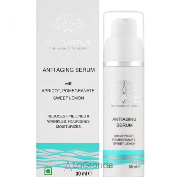 Mitvana Anti Ageing Serum with Apricot, Pomegranate, Sweet Lemon ��������� ��� ���� ��������������