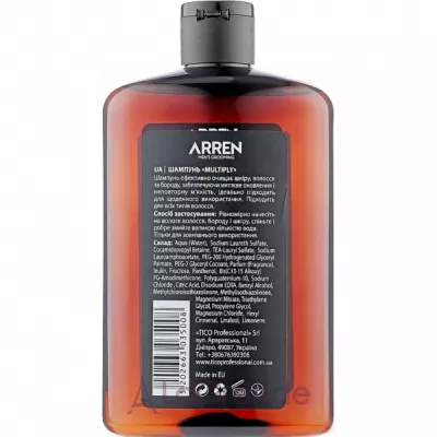 Arren Men's Grooming Multiply Shampoo   ,   