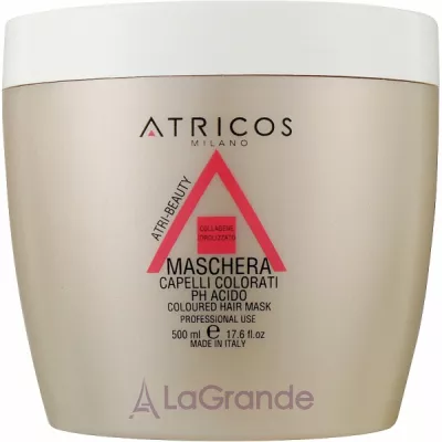 Atricos Hydrolysed Collagen Colored Hair Mask      