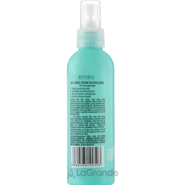 Revuele Face&Body Revitalizing Aqua Spray ����� ��� ������� � ��� ��������������