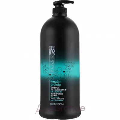 Black Professional Line Keratin Protein Shampoo      