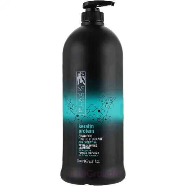 Black Professional Line Keratin Protein Shampoo ������������������ ������� ��� ������������ ������� 