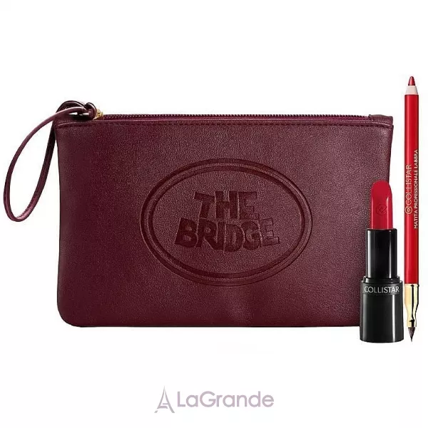Collistar Cofanetto Rossetto Puro ���� ��� ��� (lipstick/4.5ml + lip/pencil/1.2g + pouch)