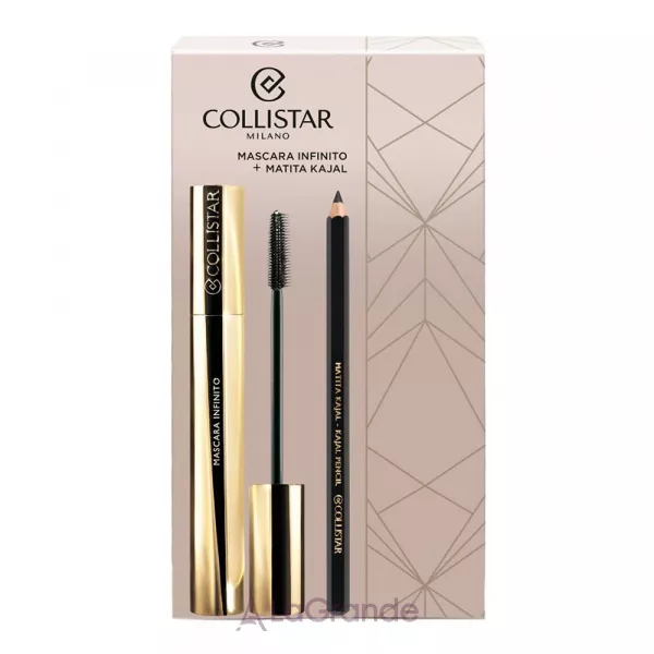 Collistar Mascara Infinito + Matita Kajal ���� ����������� ��������� (��� ��� ��, 11 �� + ������ ��� ����, 1.2 �)