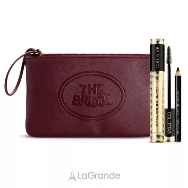 Collistar Cofanetto Mascara Volume Unico Nero Intenso ���� (mascara/13ml + eye/pencil/1.2g + bag)