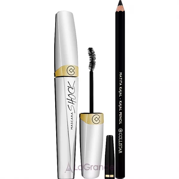 Collistar Mascara Shock ���� (mascara/8ml + eye/pencil/1.2g)