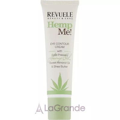Revuele Hemp Me! Eye Contour Cream With Cold Pressed Hemp Oil       볺